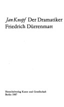 Der Dramatiker Friedrich Durrenmatt