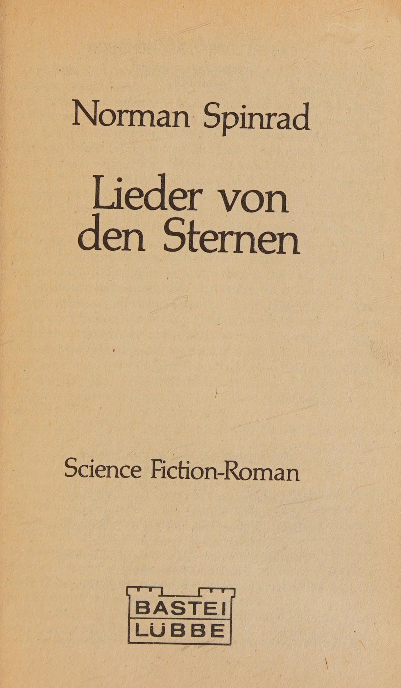 Lieder von Den Sternen