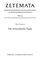 Die Aristotelische Topik