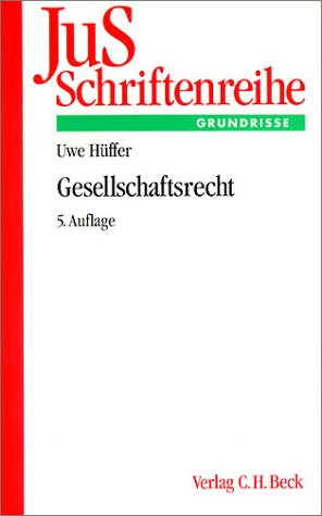 JuS-Schriftenreihe, H.57, Gesellschaftsrecht