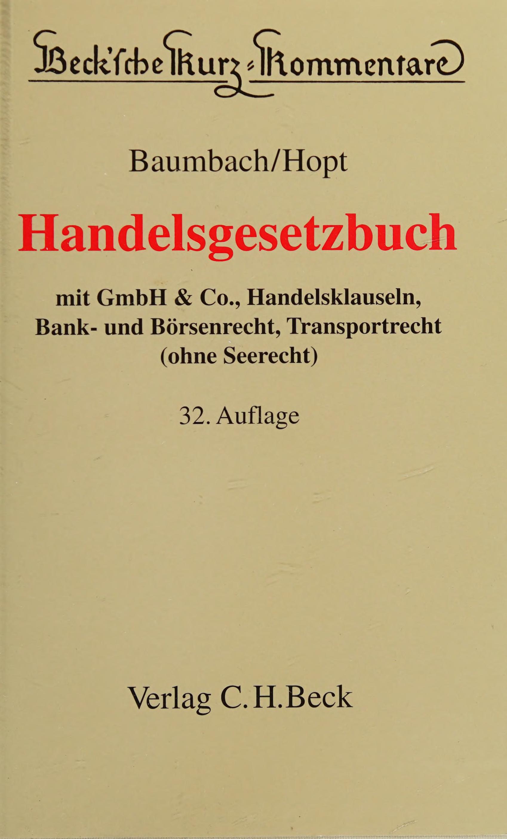 Handelsgesetzbuch
