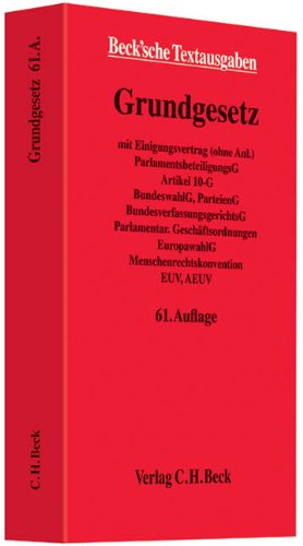 Grundgesetz Für Die Bundesrepublik Deutschland