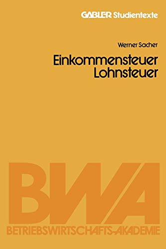Einkommensteuer Lohnsteuer