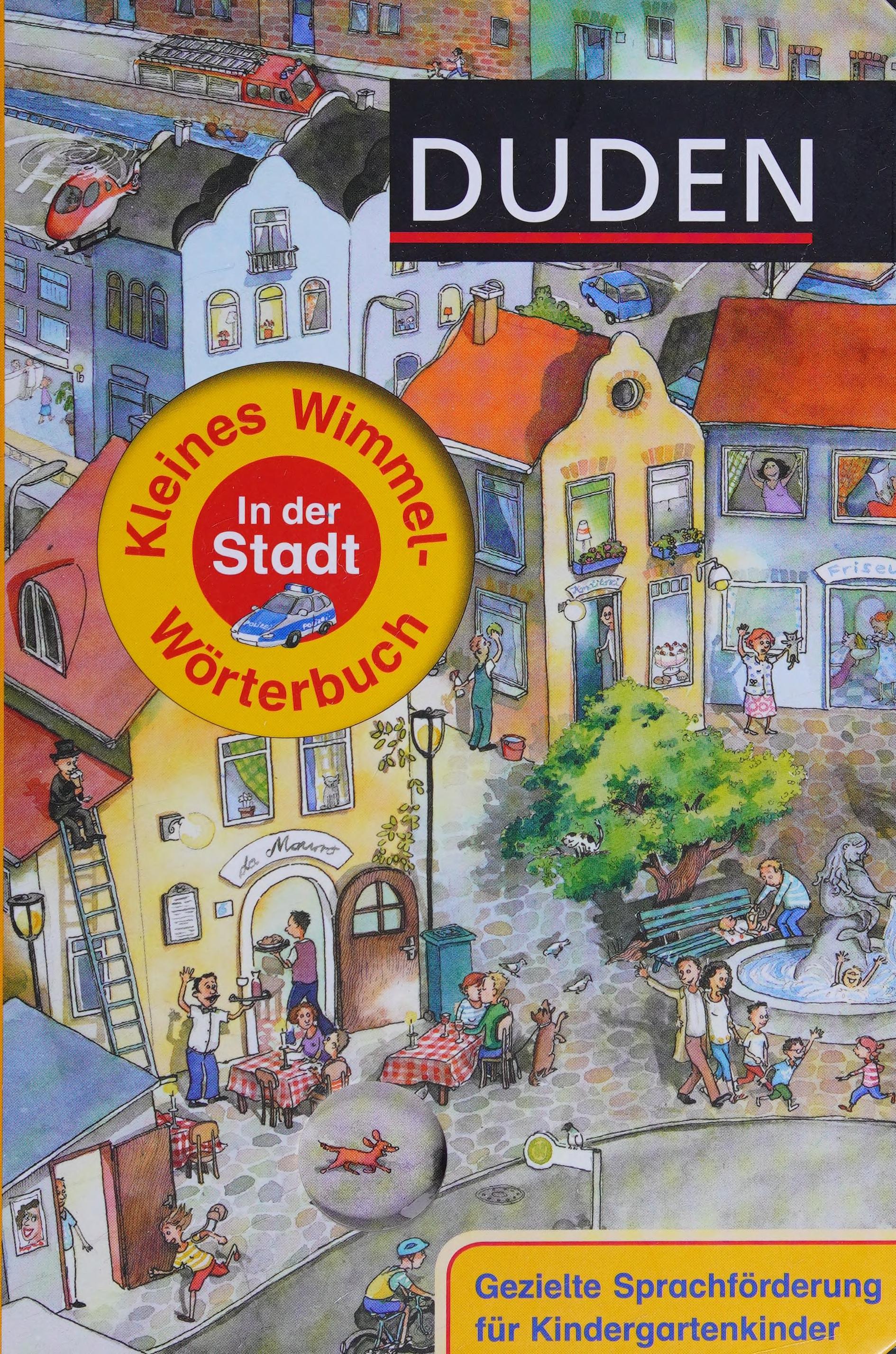Duden Kleines Wimmel Worterbuch In der Stadt