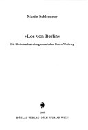 »Los von Berlin«