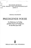 Predigende Poesie