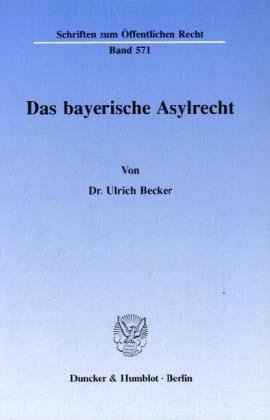 Das Bayerische Asylrecht