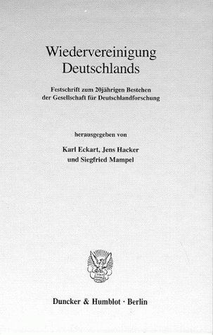 Wiedervereinigung Deutschlands