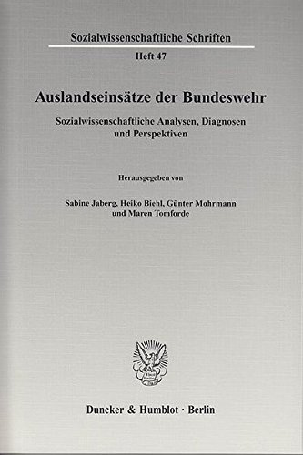 Auslandseinsatze der Bundeswehr