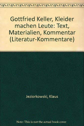 Gottfried Keller, Kleider Machen Leute