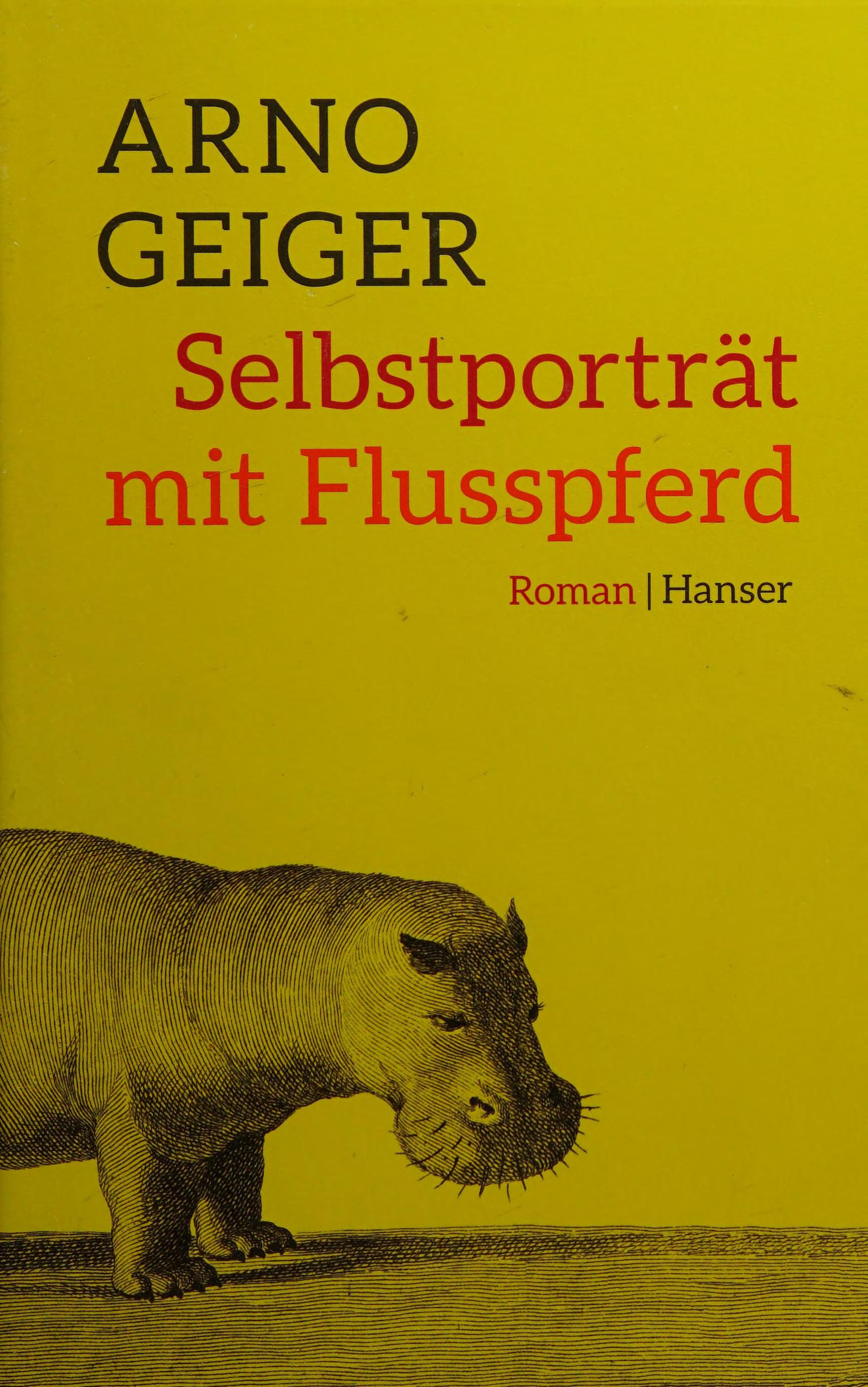 Selbstporträt Mit Flusspferd