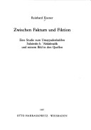 Zwischen Faktum und Fiktion