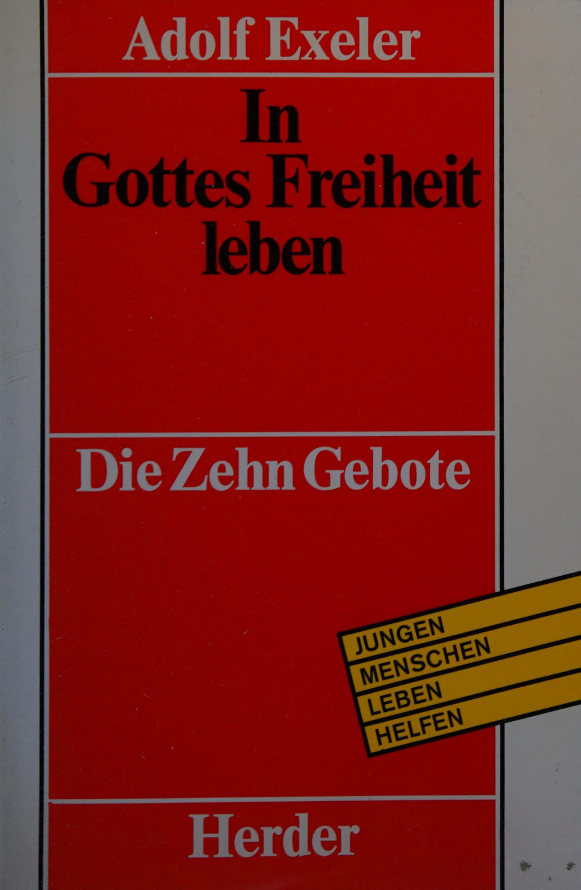 In Gottes Freiheit leben