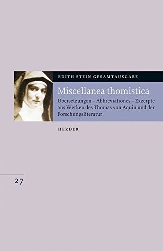 Miscellanea Thomistica