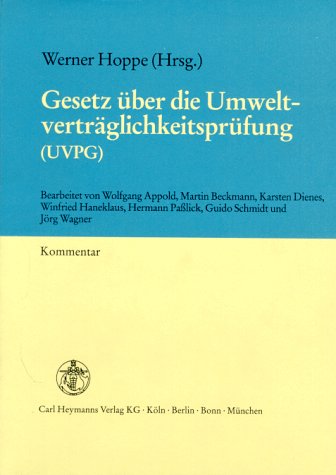 Gesetz Über Die Umweltverträglichkeitsprüfung