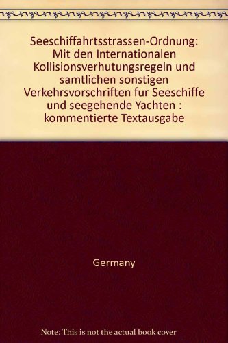 Seeschiffahrtsstrassen-Ordnung
