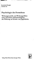 Psychologie des Fernsehens