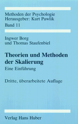 Theorien Und Methoden Der Skalierung. Eine Einführung.