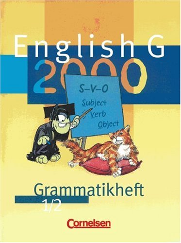 English G 2000 Ausgabe A Zu Band 1 2 Grammatikheft fur das 5. und 6. Schuljahr Ausgabe A B D