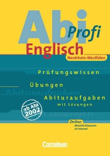 Abi-Profi Englisch, Ausgabe Nordrhein-Westfalen