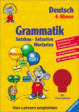 Grammatik. Deutsch 4. Klasse.