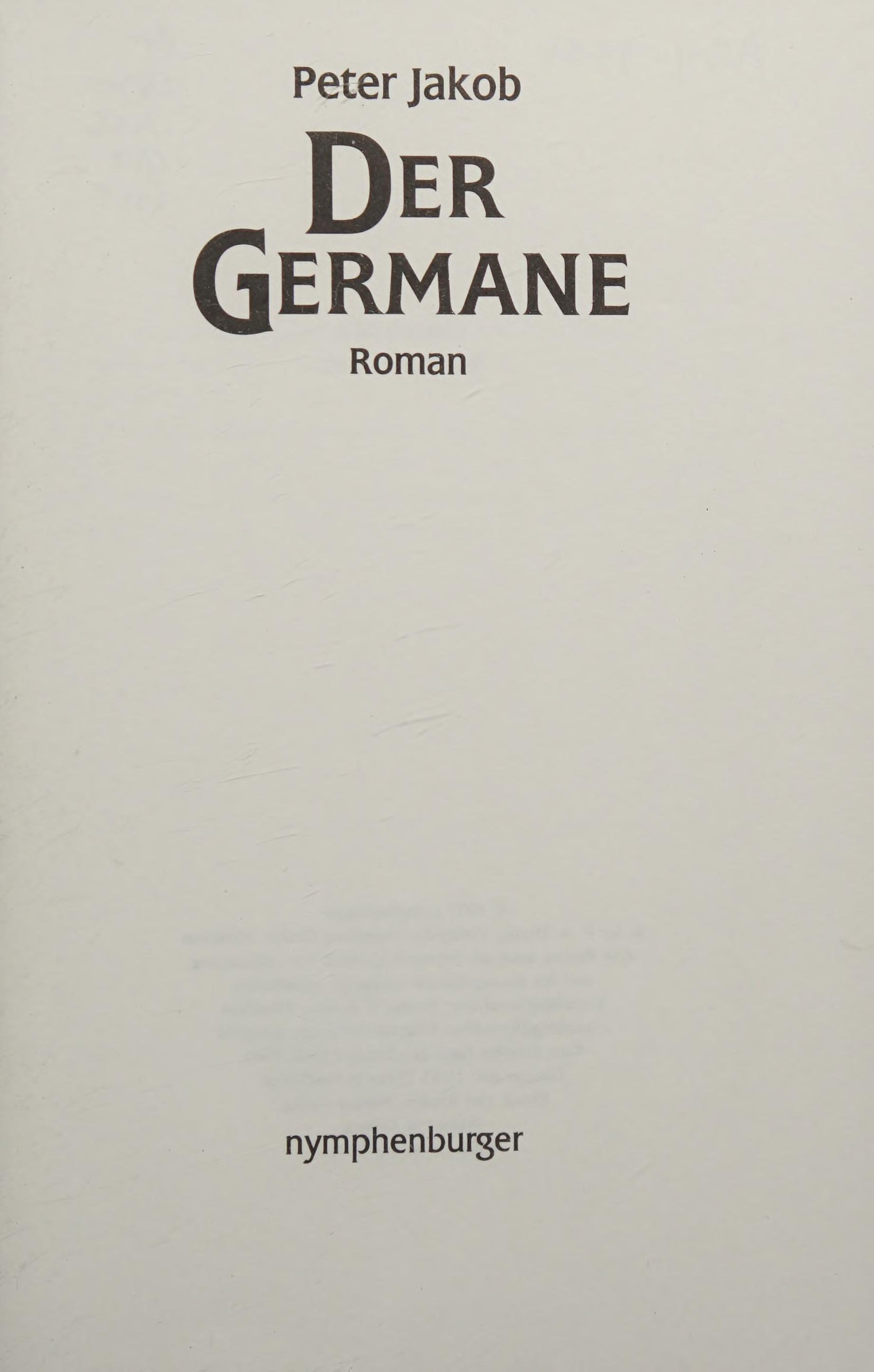Der Germane