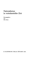 Nationalismus In Vorindustrieller Zeit (Studien Zur Geschichte Des 19. Jahrhunderts) (German Edition)