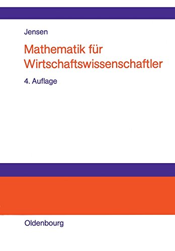 Mathematik Fur Wirtschaftswissenschaftler