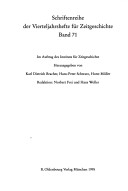 Die Judenpolitik des SD 1935 bis 1938
