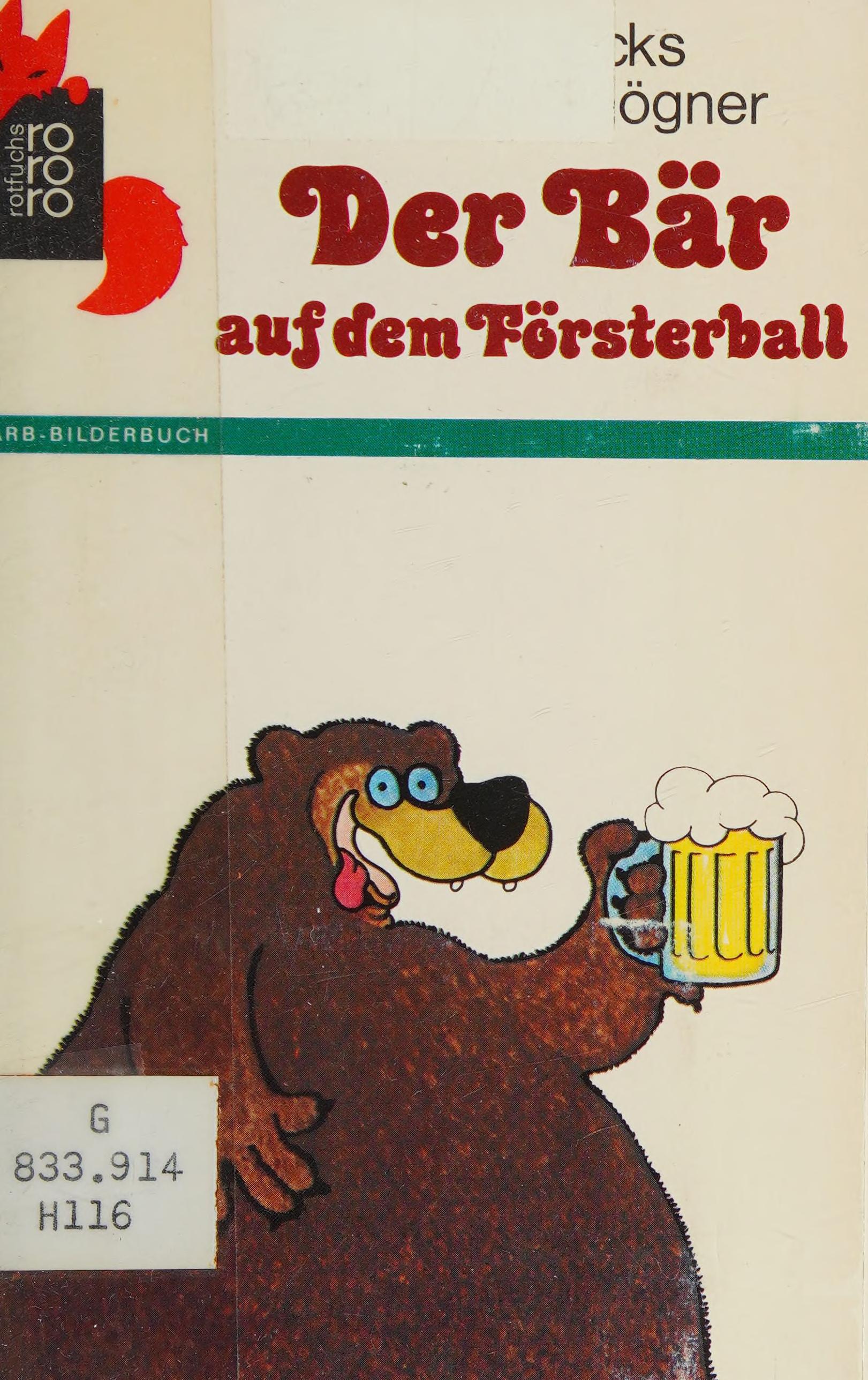 Der Bär Auf Dem Försterball.