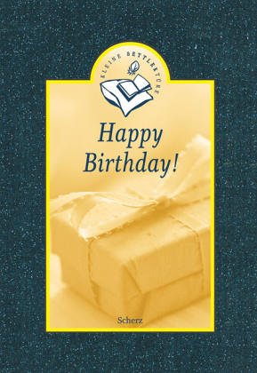 Kleine BettlektÃ¼re Happy Birthday!