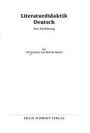 Literaturdidaktik Deutsch. Eine Einführung