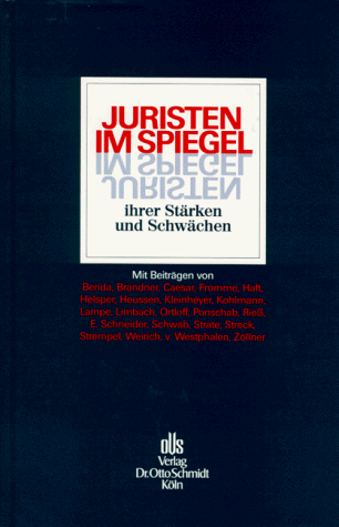 Juristen Im Spiegel Ihrer Stärken Und Schwächen
