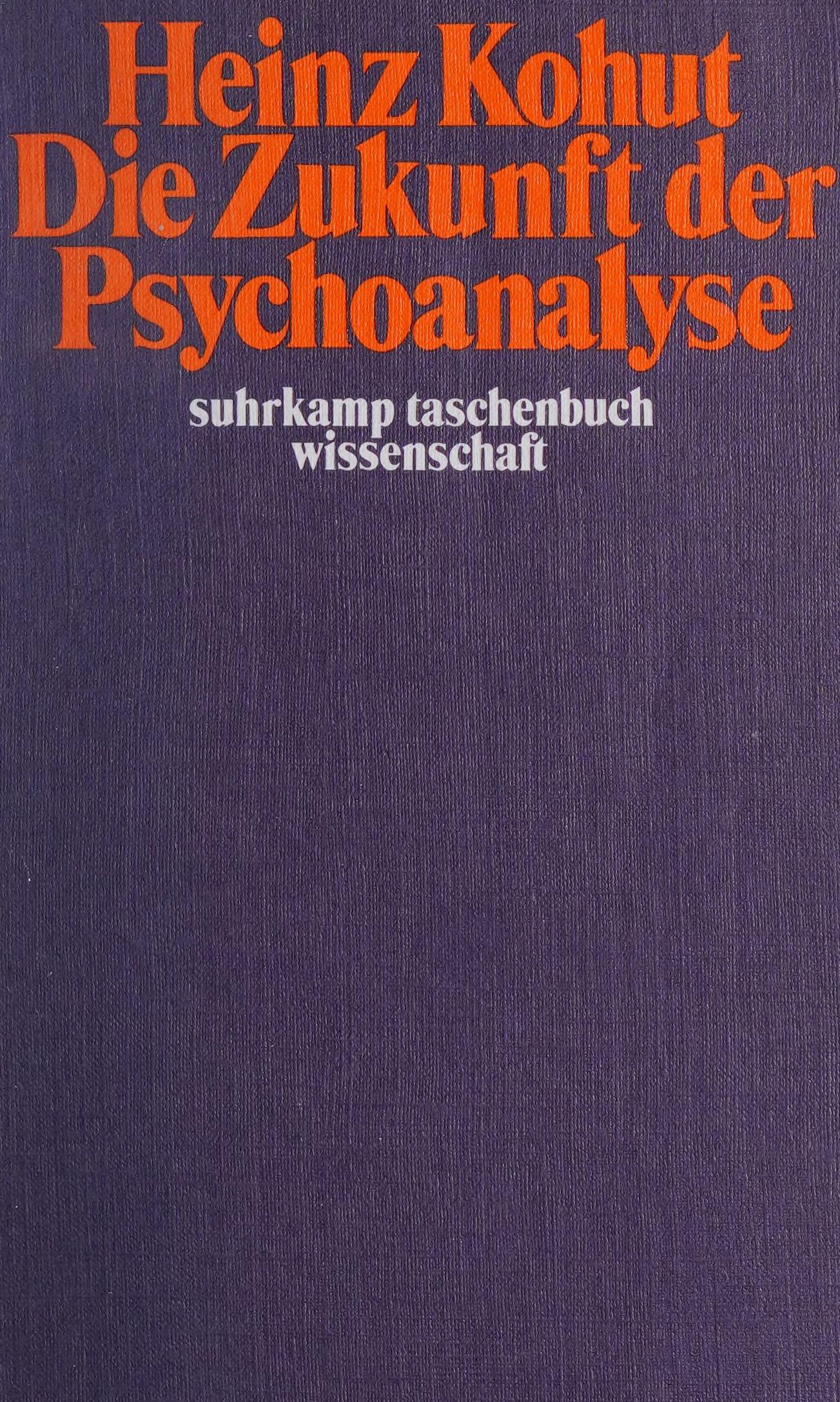 Die Zukunft Der Psychoanalyse