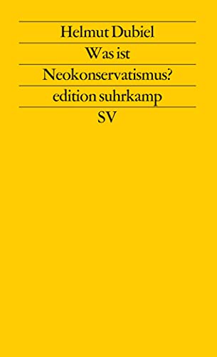 Was ist Neokonservatismus?