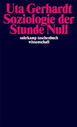 Soziologie Der Stunde Null