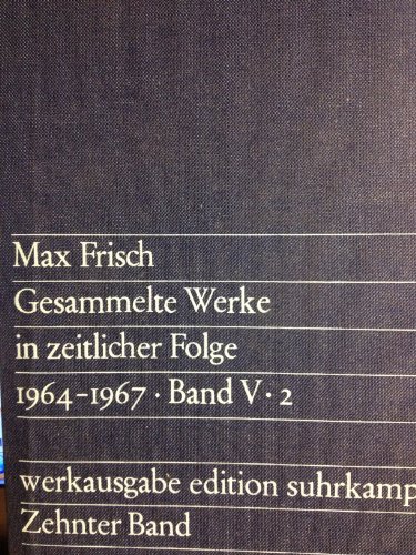Gesammelte Werke In Zeitlicher Folge