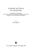 Geschichte und Theorie der Gattung Paian