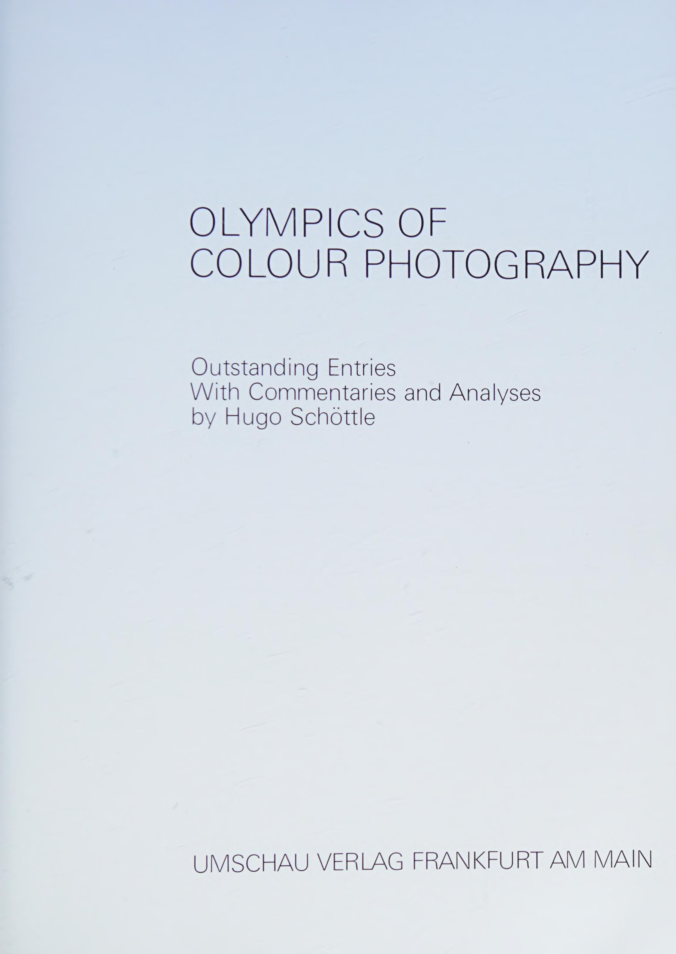 Olympics of Colour Photography