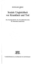 Soziale Ungleichheit vor Krankheit und Tod