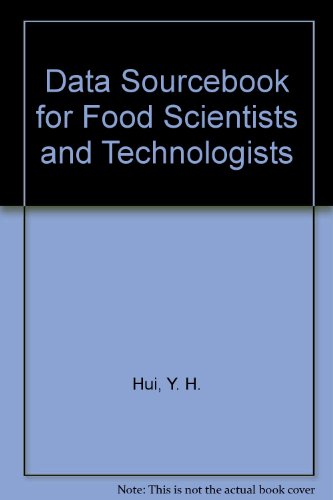 Data Sourcebook for Food Scientists and Technologists