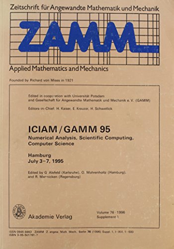 ICIAM/GAMM 95 Vol. 1