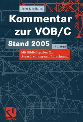 VOB. Gesamtkommentar. Verdingungsordnung fur Bauleistungen. Zur VOB Ausgabe 2002.