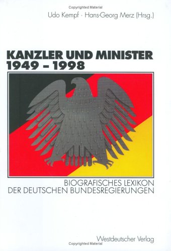 Kanzler Und Minister 1949 - 1998