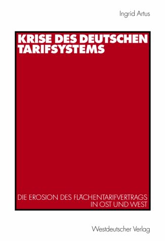 Krise des Deutschen Tarifsystems