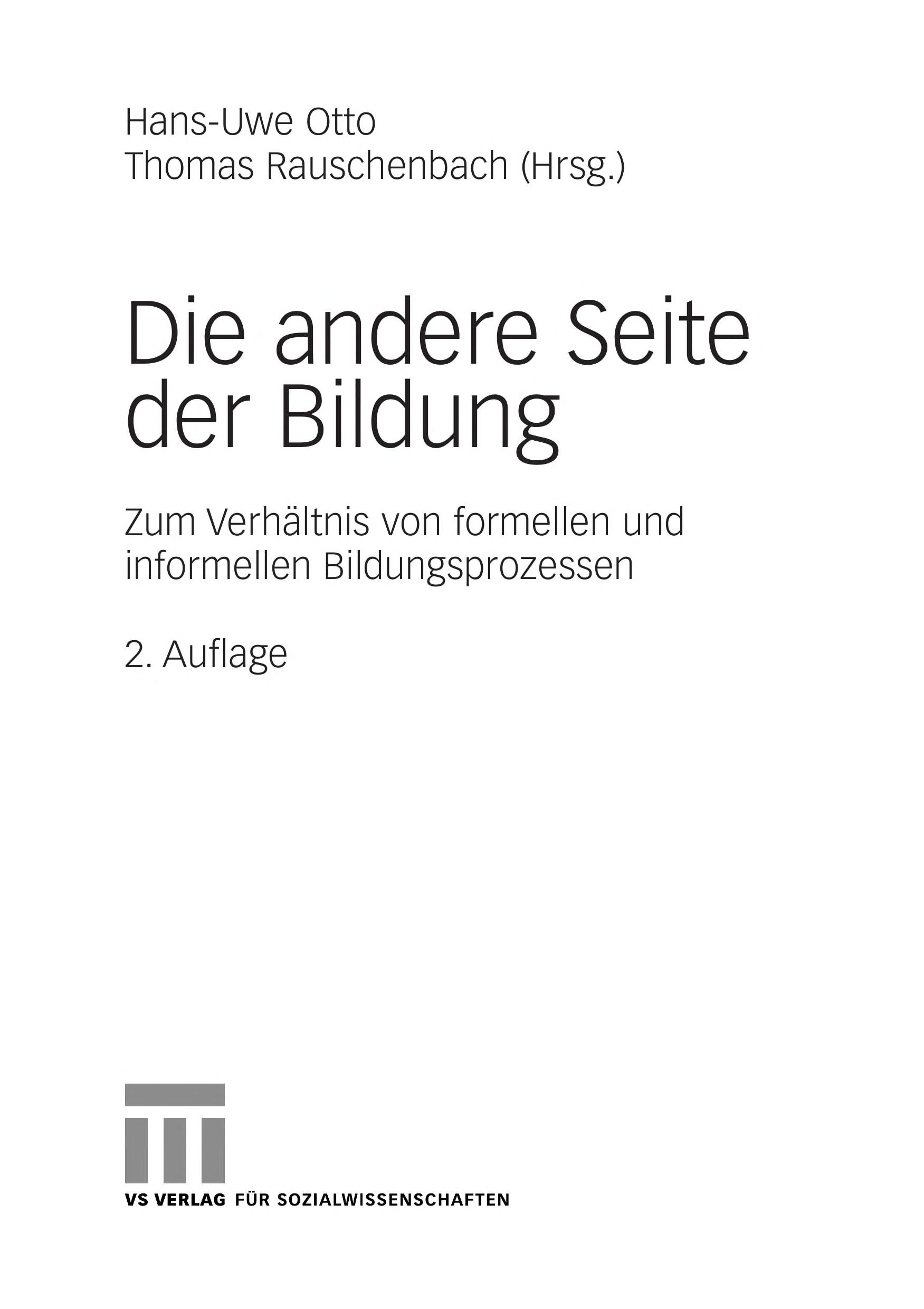 Die andere Seite der Bildung