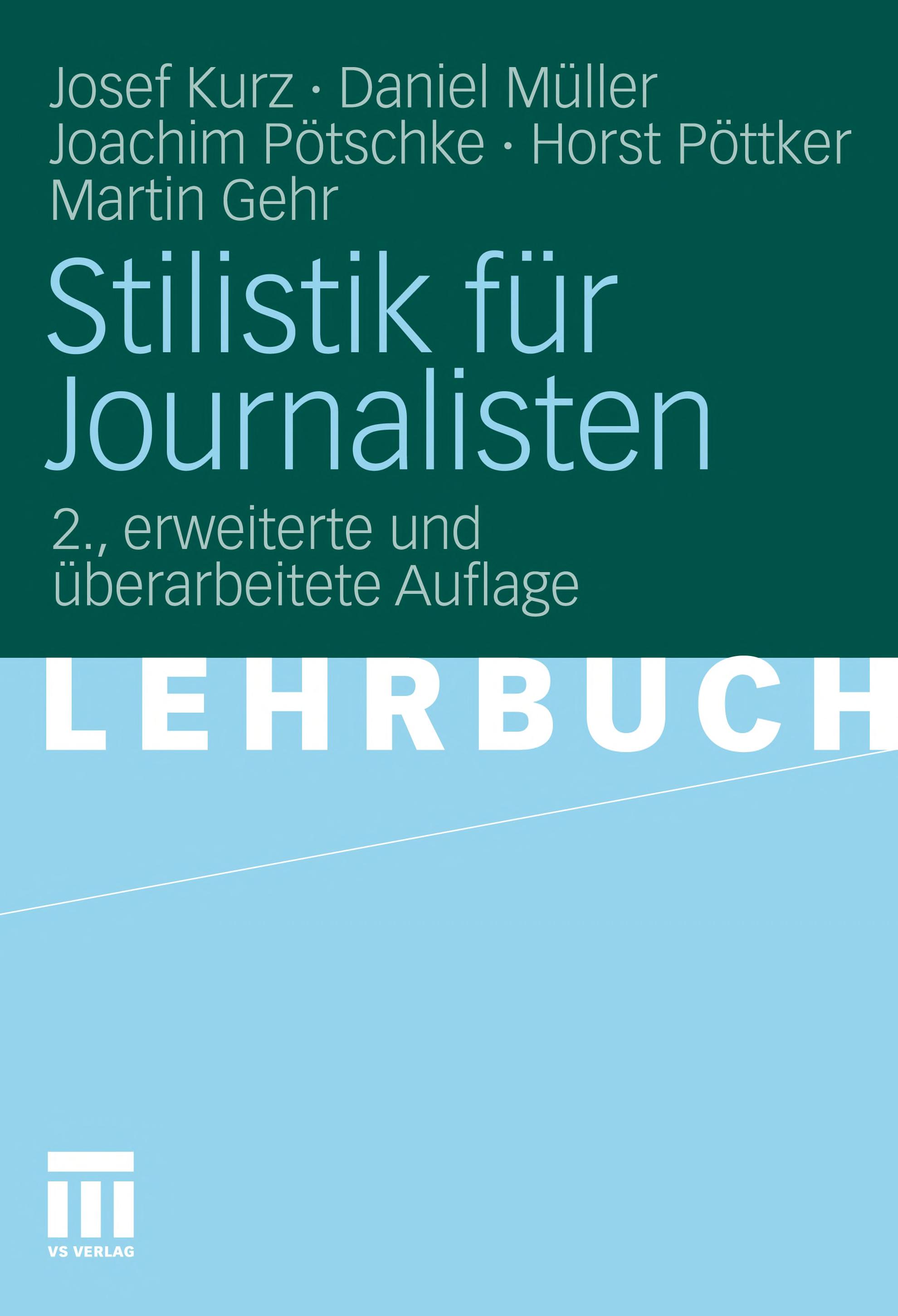 Stilistik Für Journalisten