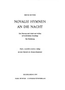 Novalis' Hymnen an Die Nacht