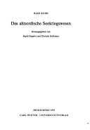 Das Altnordische Seekriegswesen