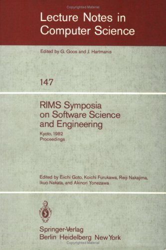Rims Symposium on Software Science and Engineering